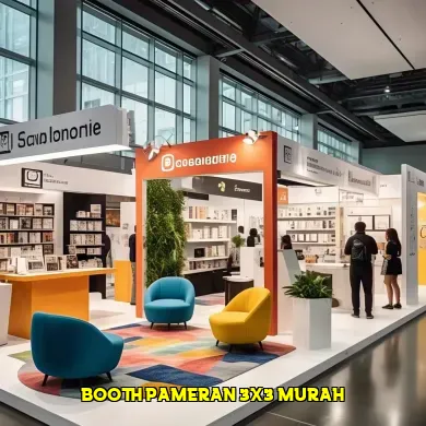 booth pameran 3x3 murah